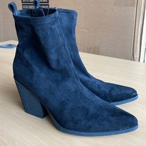 Black ankle boots